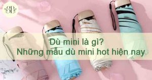 Dù mini là gì? Những mẫu dù mini hot nhất hiện nay