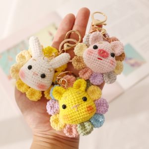 Móc khóa vải nỉ Handmade